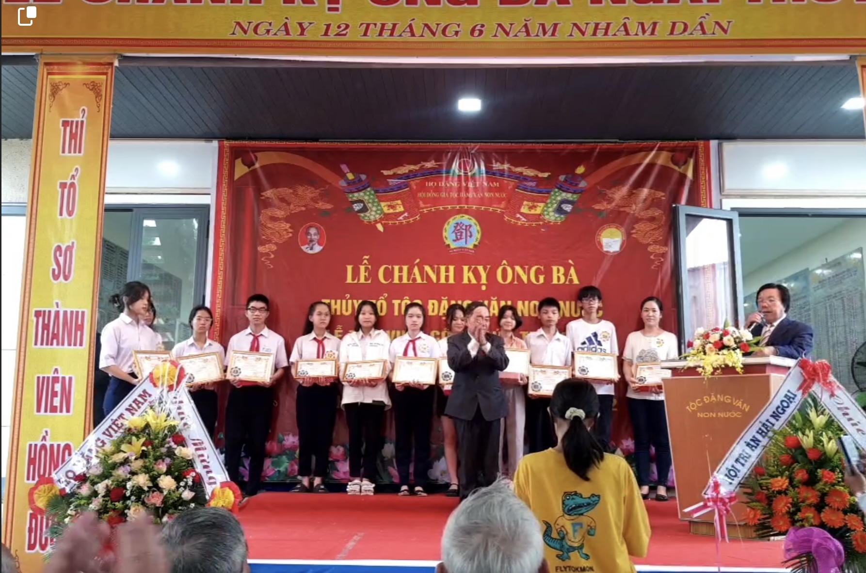 Lễ Chánh kỵ Thuỷ tổ Tộc Đặng Non Nước 2022 – ảnh 14/17