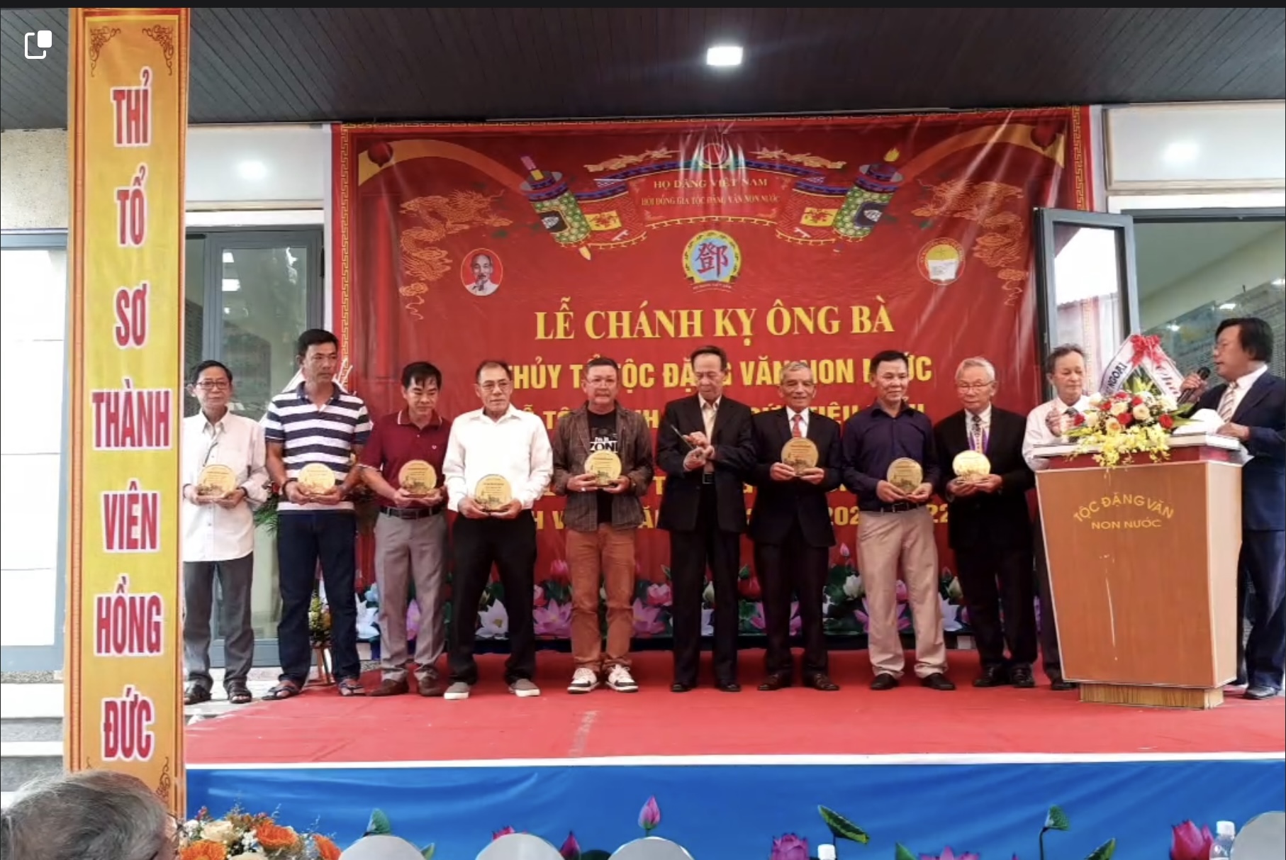 Lễ Chánh kỵ Thuỷ tổ Tộc Đặng Non Nước 2022 – ảnh 6/17