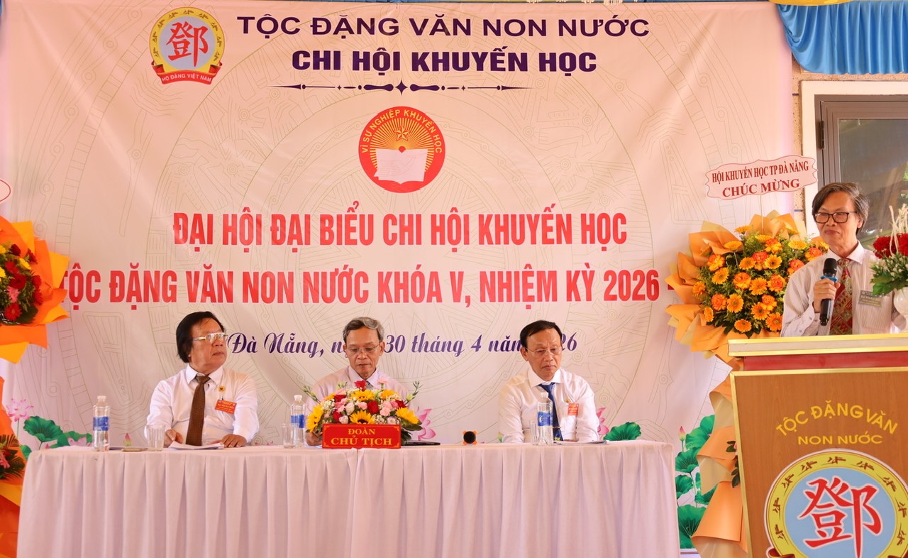 Đại hội Khuyến học Tộc Đặng Non Nước khoá V 2026-2030 – ảnh 5/12