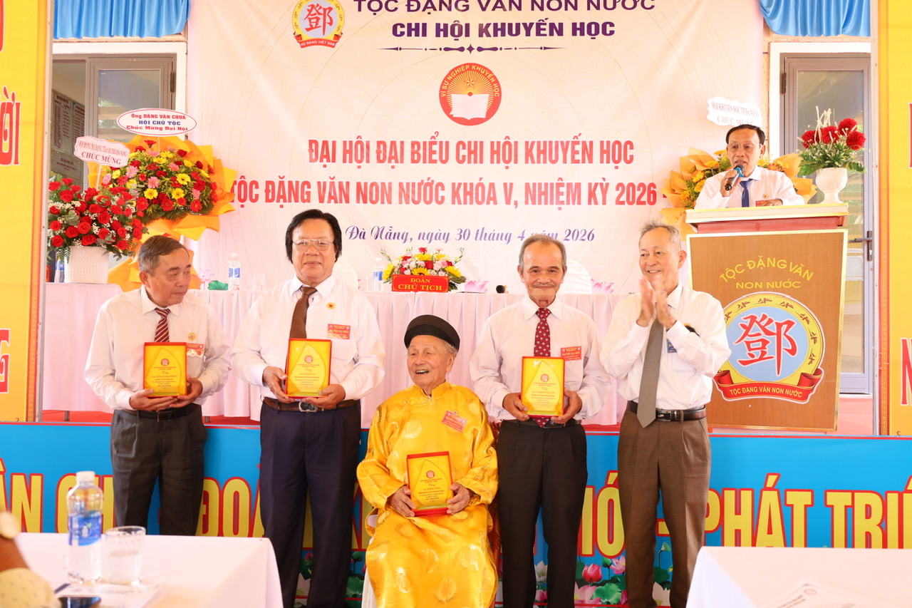 Đại hội Khuyến học Tộc Đặng Non Nước khoá V 2026-2030 – ảnh 8/12