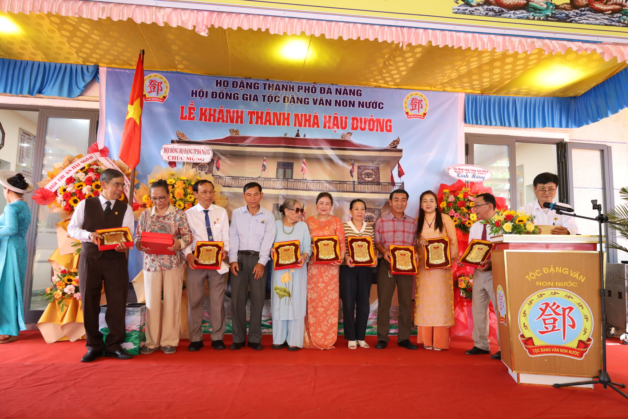 Lễ khánh thành nhà Hậu đường Tộc Đặng Non Nước – ảnh 19/22